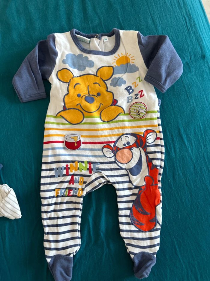 Lot pyjamas 3 mois - photo numéro 3