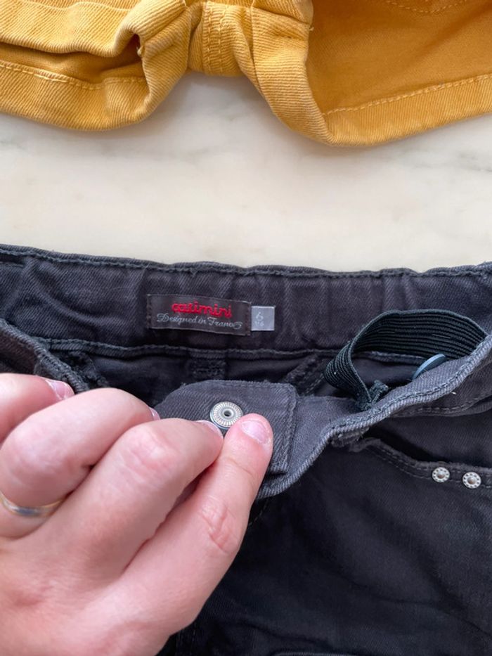 Lot de 2 shorts catimini 6 ans - photo numéro 4