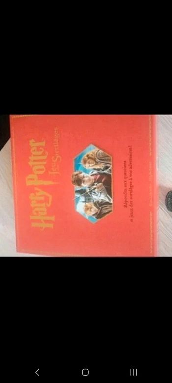 Jeu société harry potter