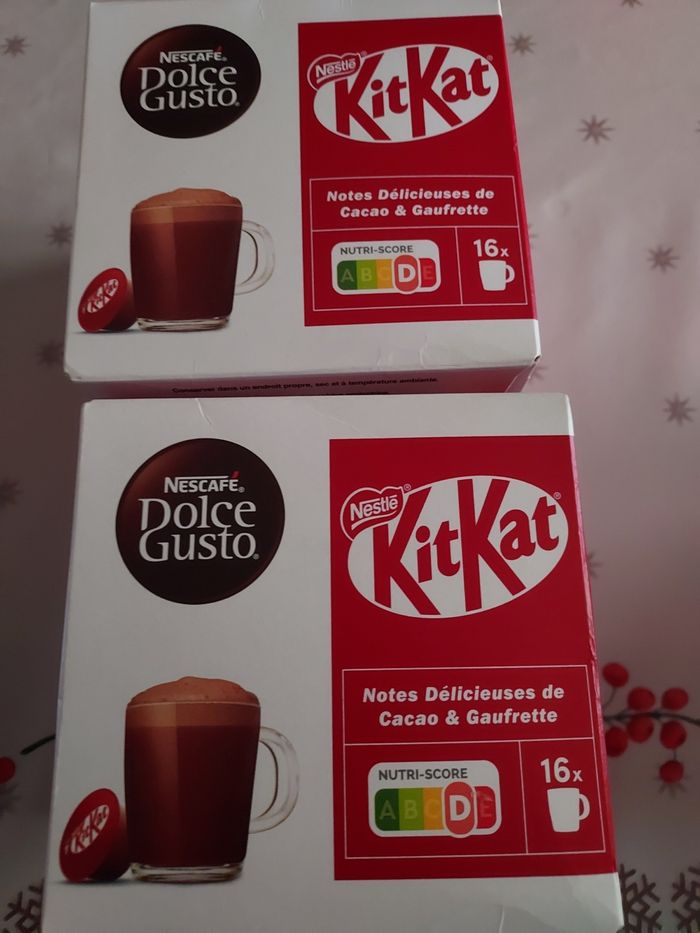 2 boîte kit kat dolce gusto