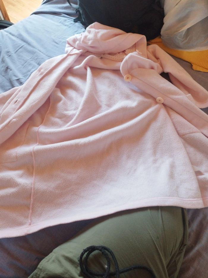 Robe de chambre chaude petit bateau fille 10 ans - photo numéro 4