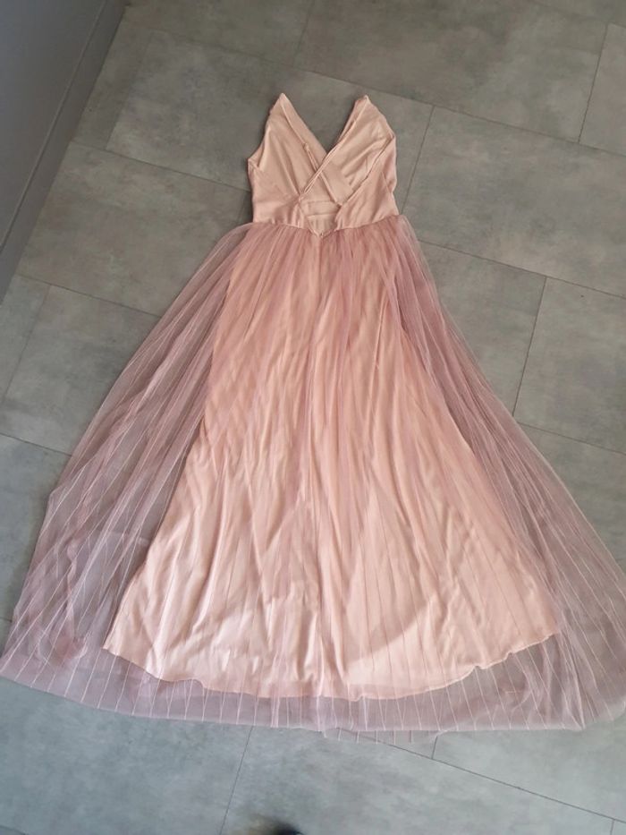 Robe soirée mariage baptème coktail   T 38 - photo numéro 4