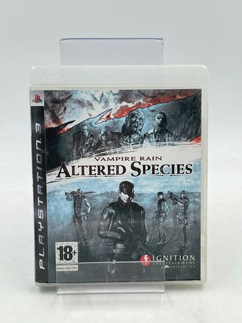 Jeu vidéo Vampire Rain Altered Species sur console PlayStation 3