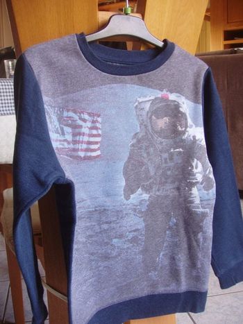 sweat molleton sans capuche