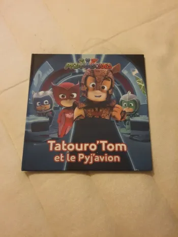 Livre Pyjamasques Tatouro'Tom et le Pyj'avion
