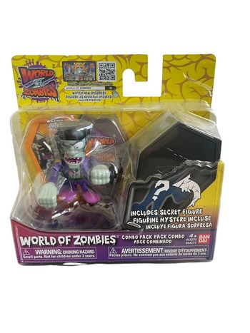 Pack combo World Of Zombies Zpain Torero et figurine surprise Bandai neuf