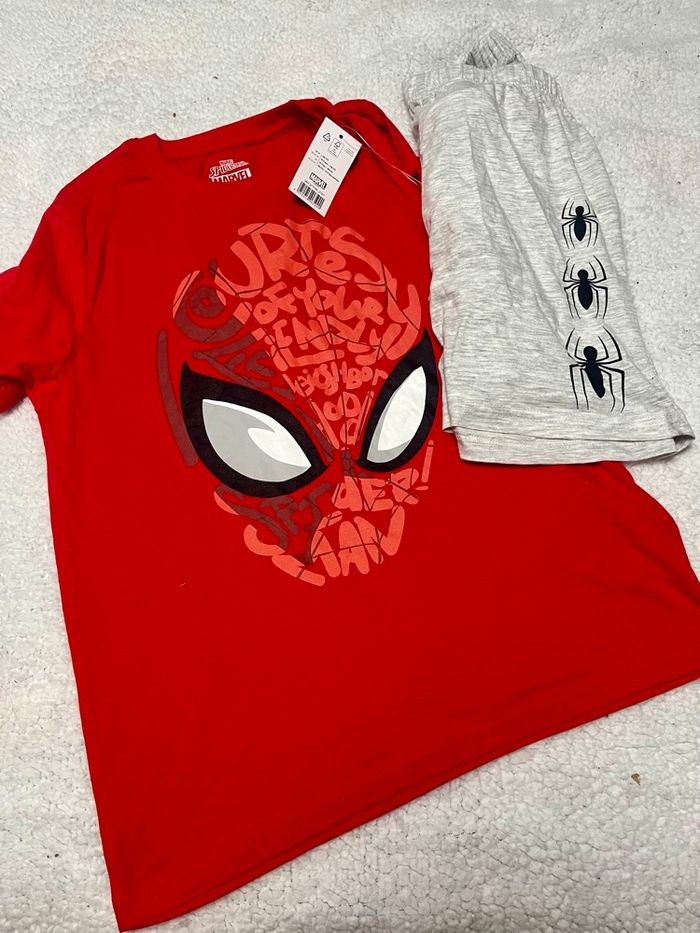 Pyjama d'été Spiderman