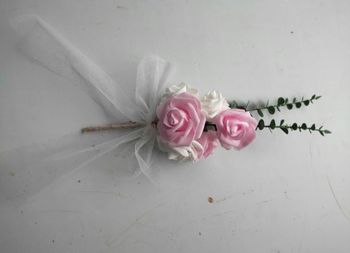 Bouquet rose eucalyptus