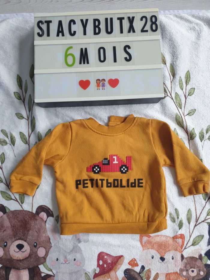 Sweat garçon 6 mois