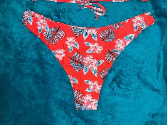Maillot de bain rouge SHEIN L - photo numéro 5