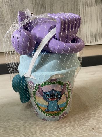 Seau de plage garni Stitch, Smoby