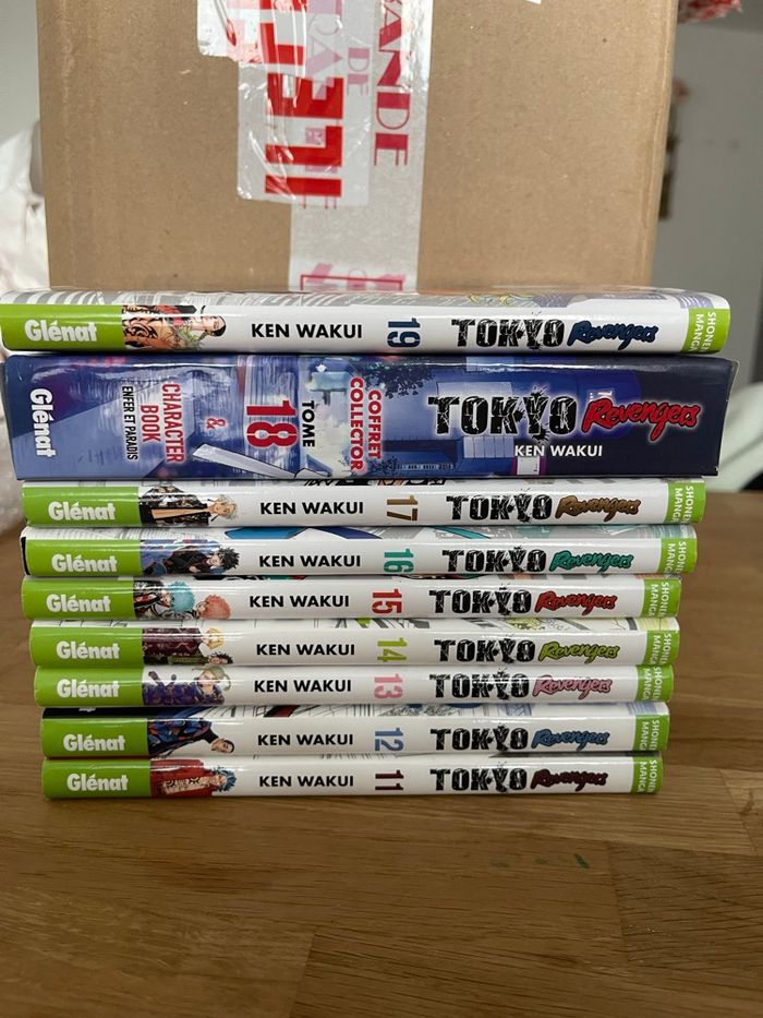 Manga Tokyo revengers 11 à 19 avec 18 collector