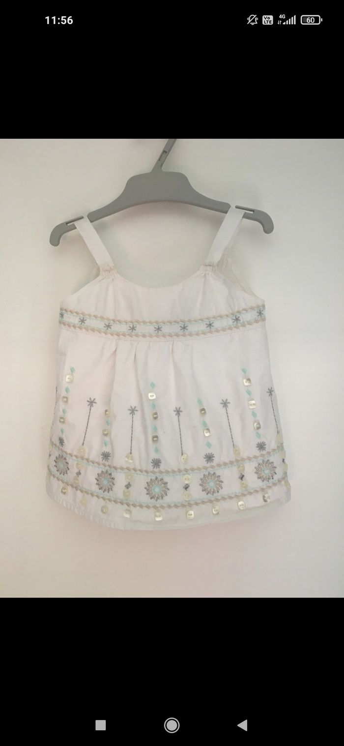 Debardeur baby gap en 12 mois