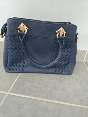 Sac à main bleu