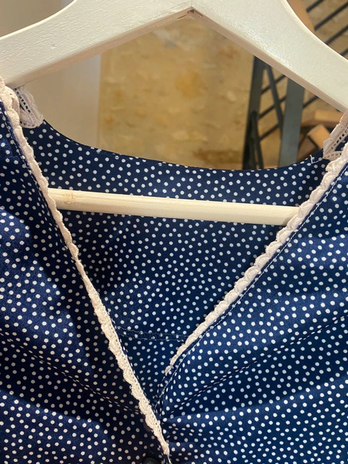 Robe vintage à pois - photo numéro 2