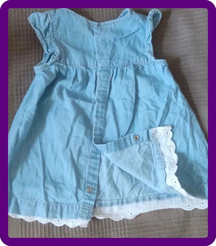Robe jean fluide Kiabi 6 mois - photo numéro 2