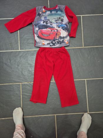 Pyjama polaire cars
