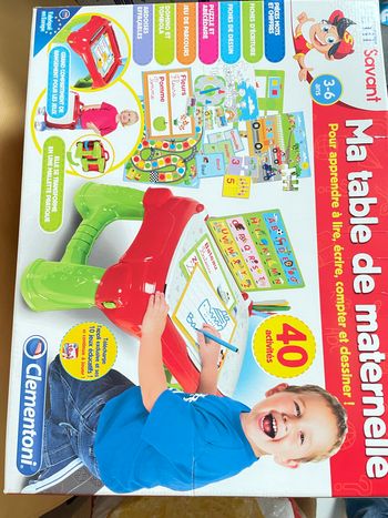 La table de maternelle