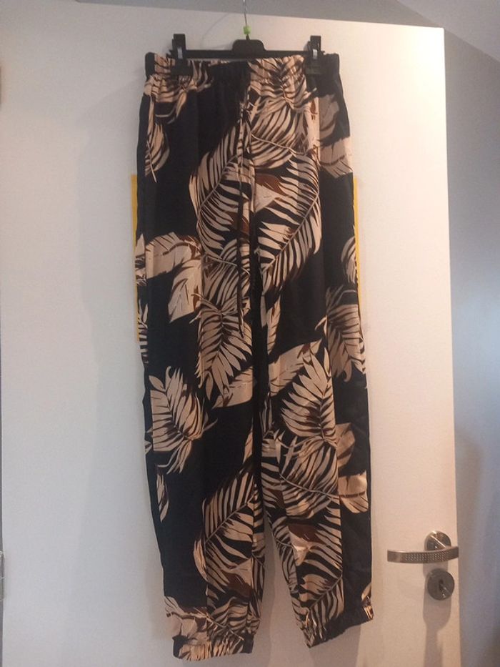 Pantalon large fluide L