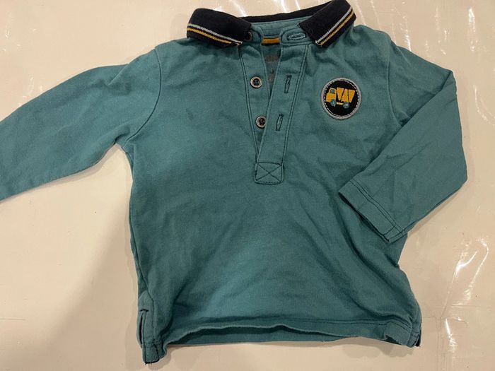 Polo bleu - photo numéro 2