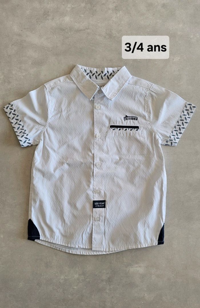 Chemise 3/4ans