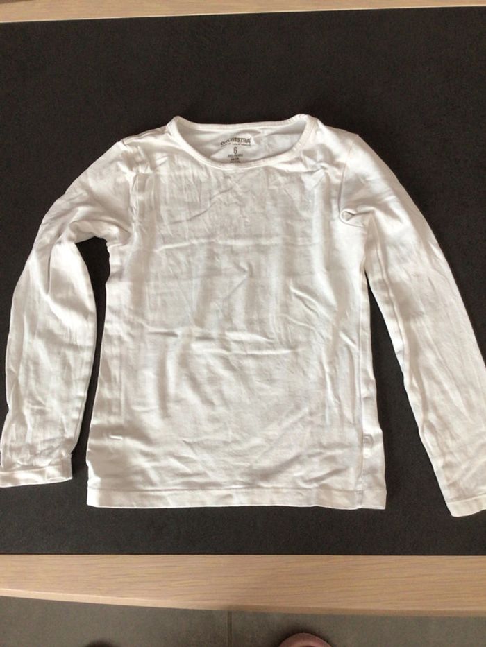 T shirt manche longue fille