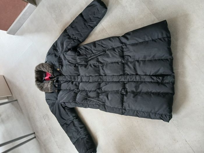 Doudoune longue noire taille 38-42 Gérard Darel - photo numéro 2