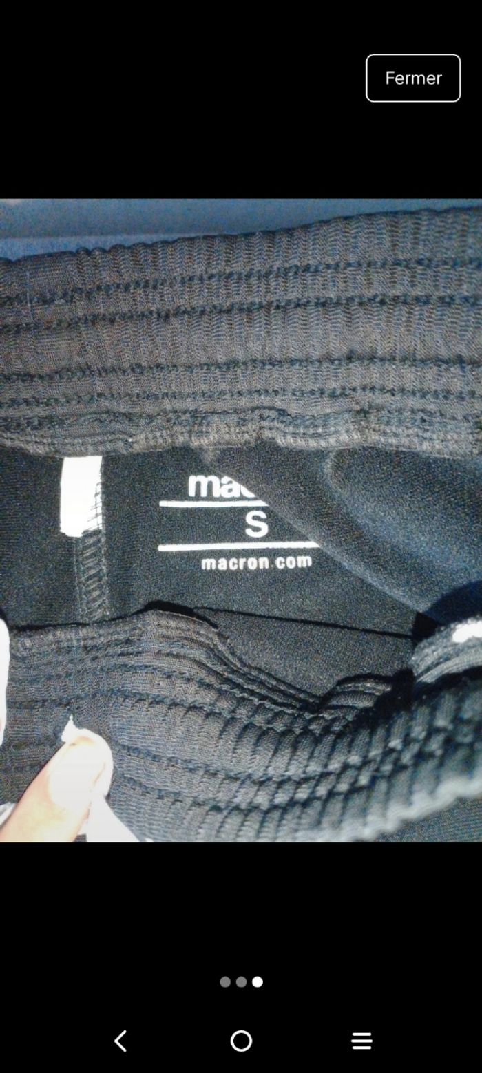 Vends jogging macron - photo numéro 3