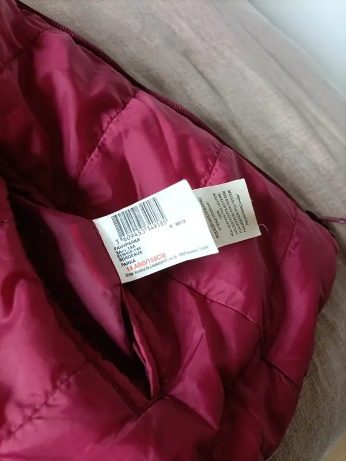 Blouson sans manche fille - photo numéro 6