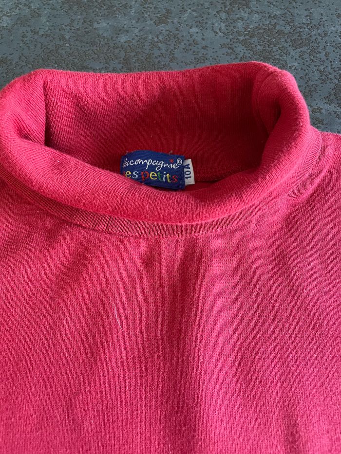 Sous pull rouge garçon 10 ans - photo numéro 2