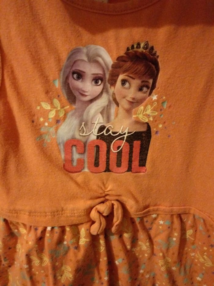 Robe reine des neiges 3 ans - photo numéro 2
