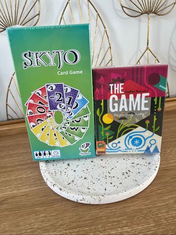 Skyjo et The Game jeux de cartes neuf