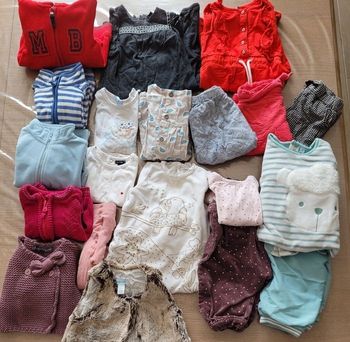Lot vêtements fille 9 mois