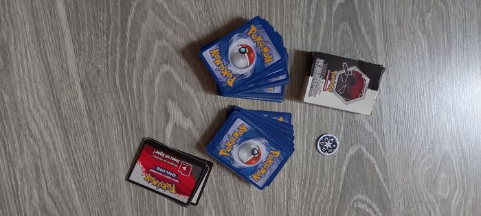 Lot de cartes pokémon