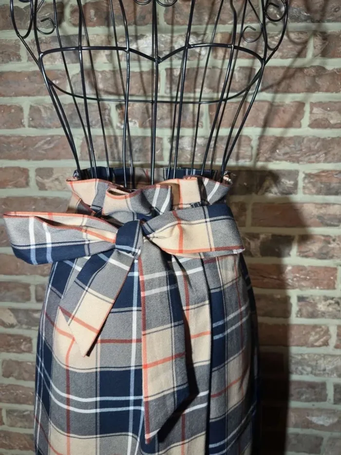 Jupe à carreaux H&M avec ceinture Taille L / 40 - photo numéro 5