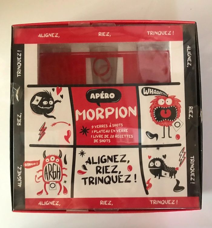 Jeu apéro morpion neuf