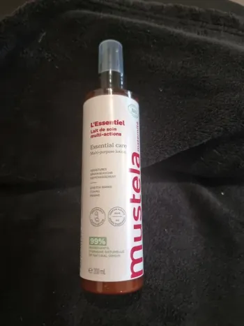 Lait de soin l'essentielle de mustela