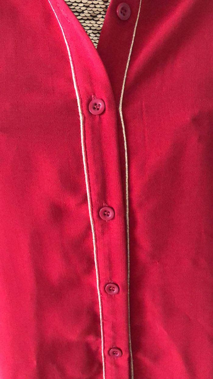 Chemise rouge - photo numéro 3