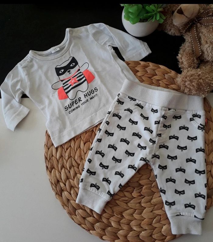 Ensemble pour bébé Taille 1 mois🌿🦊 - photo numéro 5