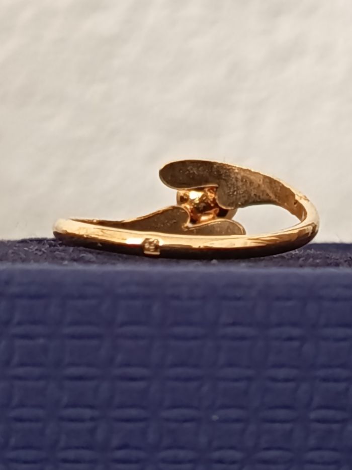 Bague plaqué or. - photo numéro 6