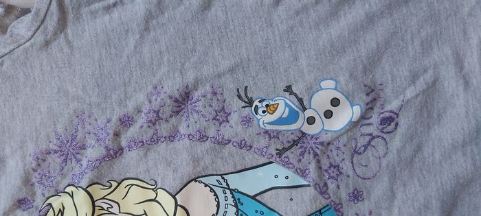 Tshirt manche courte Elsa 104/110 - photo numéro 4