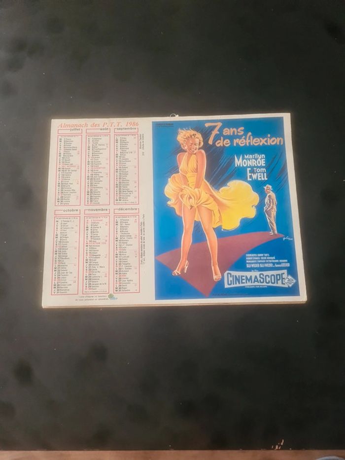 Calendrier 1986 - photo numéro 2
