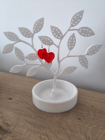 Boucles d'oreilles impression 3D 