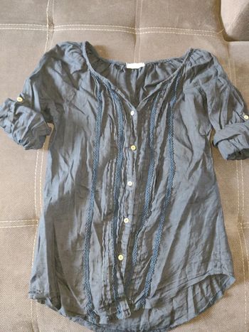 Chemise lin taille L