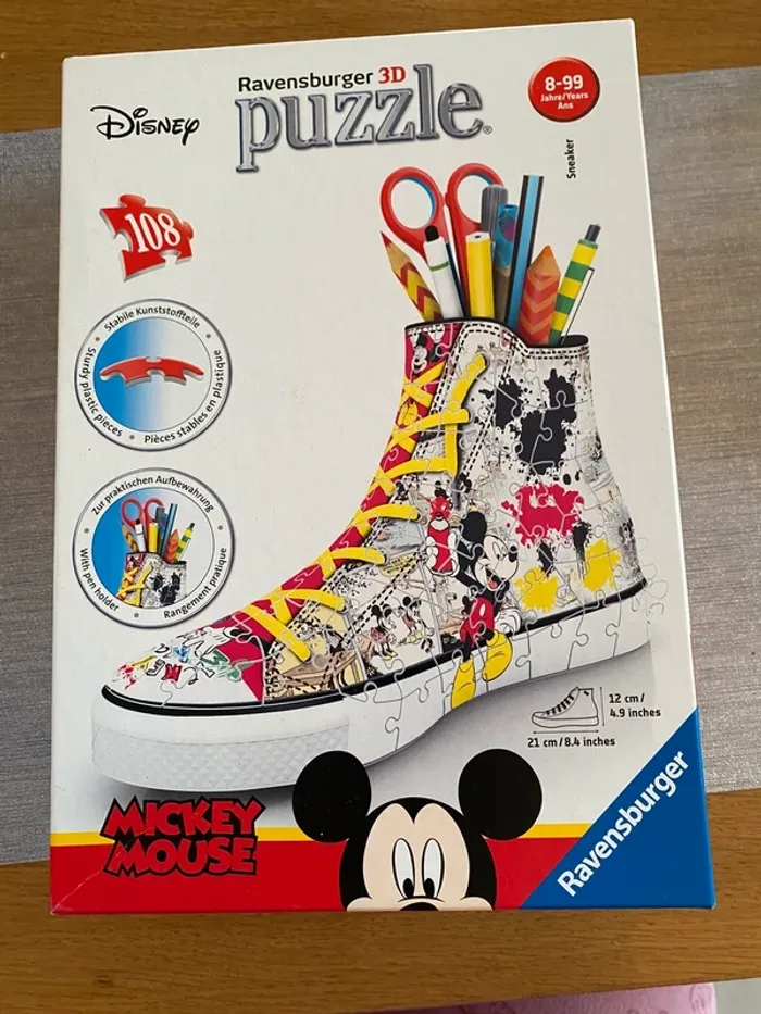 Puzzle 3D sneaker Mickey mouse