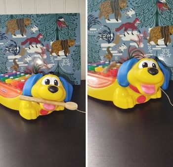 Fisher Price Vintage Xylophone Petit chien