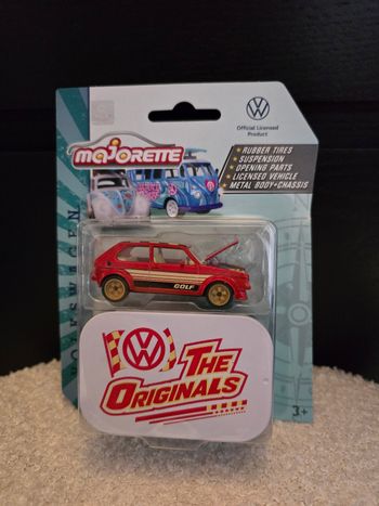 Golf MK1 rouge Volkswagen majorette