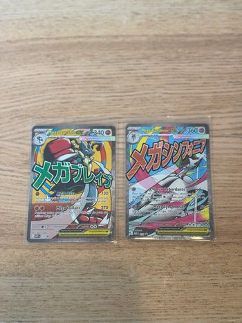 Lot des 2 promos lucario/gardevoir 