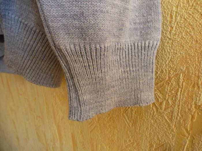 Pull d'hiver homme gris - photo numéro 5