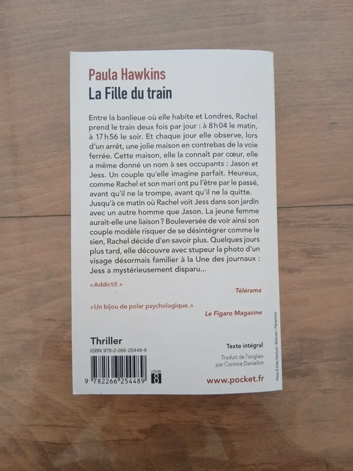 La fille du train paula hawkins - photo numéro 2